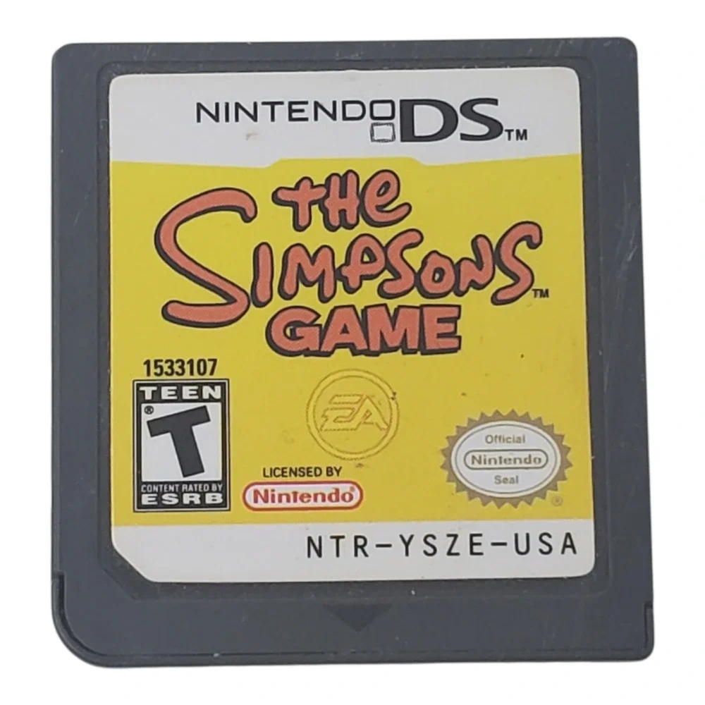 The Simpsons Game (Nintendo DS, 2007) Tested, Loose - Picture 1 of 2